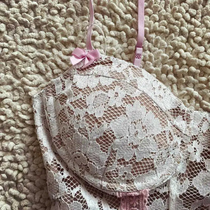 White Boho Corset Crop Top | Sexy Y2k Sleeveless Blouse